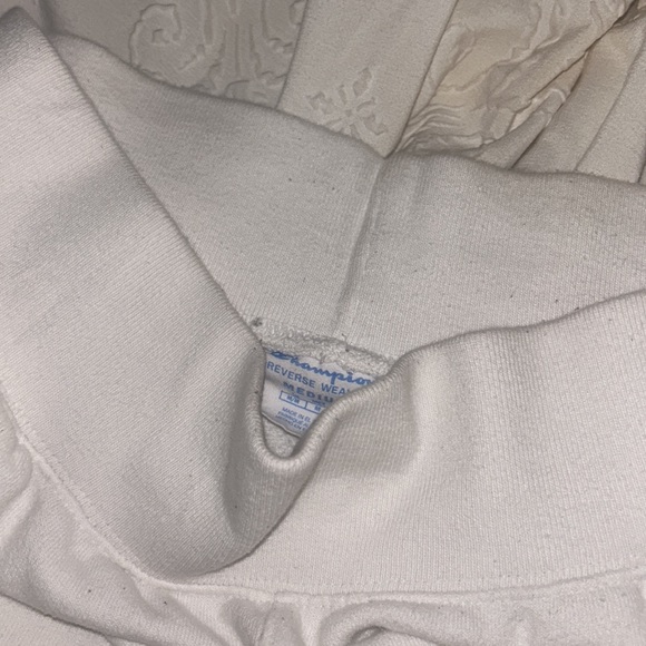 Vintage Champion sweatpant joggers, barley worn size M, reservable comfy band - Picture 3 of 3